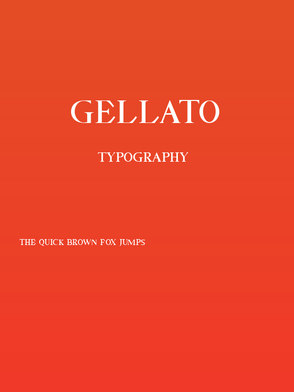 GELLATO Poster