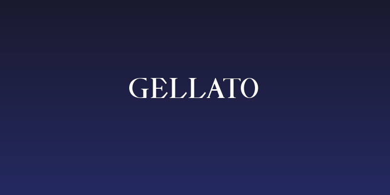 GELLATO Social Header