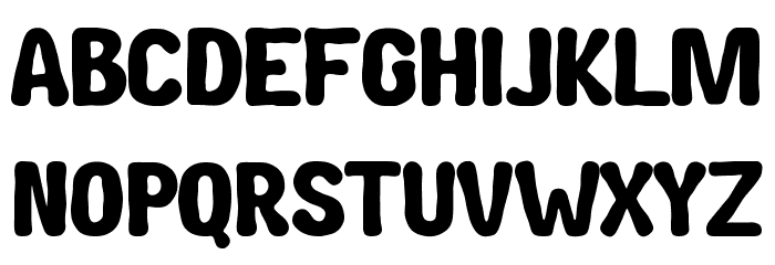 GELOMBANG Font UPPERCASE