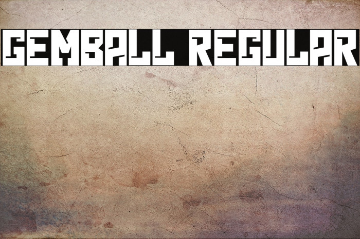 GEMBALL Regular Example 1