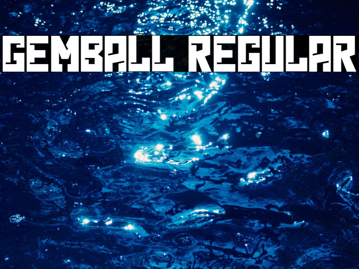 GEMBALL Regular Example 3