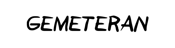 GEMETERAN Font