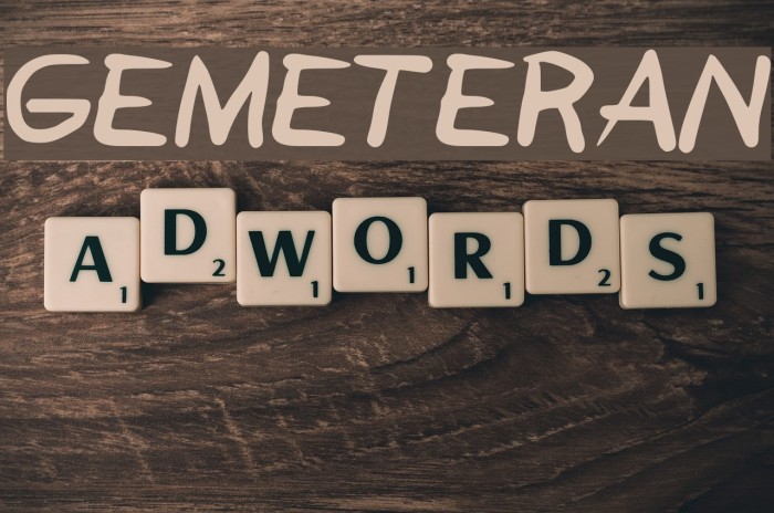 GEMETERAN Font examples