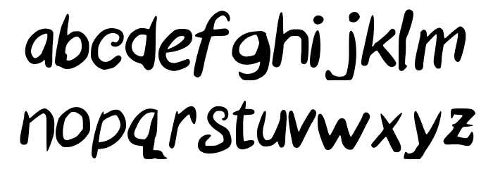 GEMETERAN Font LOWERCASE