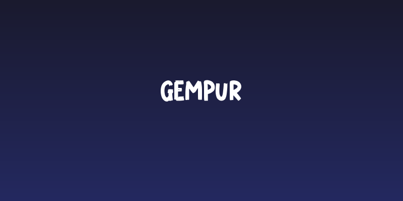 GEMPUR Social Header