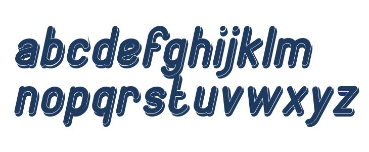 GENERATION Bold Italic Lowercase