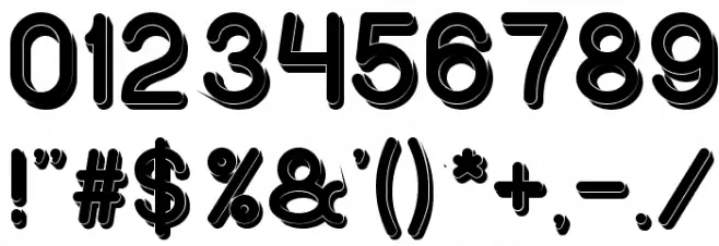 GENERATION Bold Font OTHER CHARS