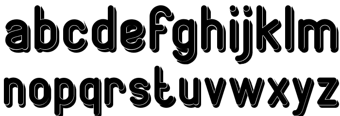GENERATION Bold Font LOWERCASE
