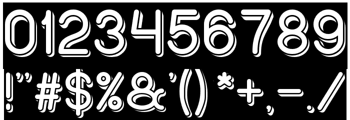 GENERATION-Inverse Font OTHER CHARS