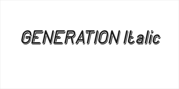 GENERATION Italic Logo