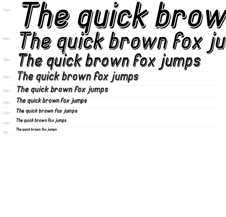 GENERATION Italic Waterfall