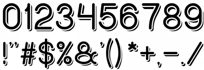 GENERATION-Light Font OTHER CHARS