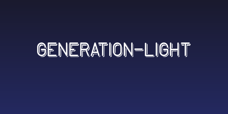 GENERATION-Light Social Header