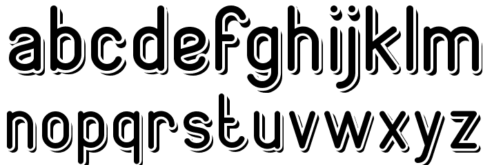 GENERATION-Light Font LOWERCASE