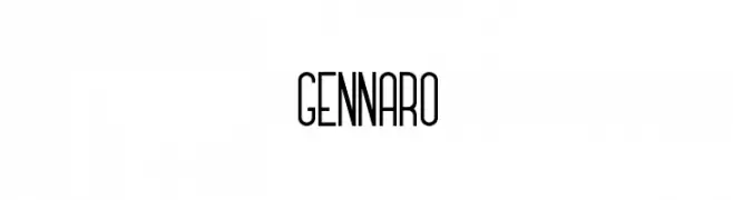 GENNARO  免费字体下载