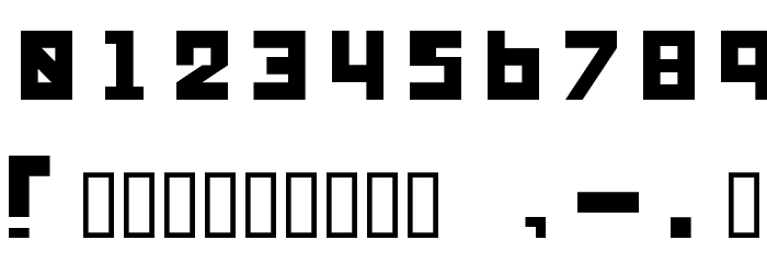 GENOCIDE Font OTHER CHARS