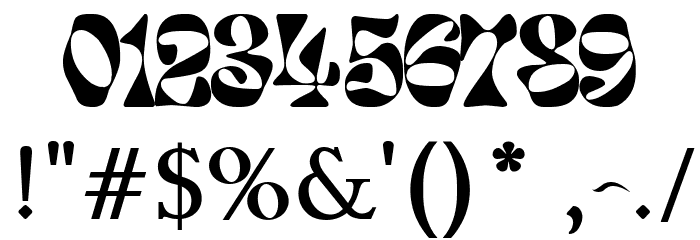 GEOL Bold Font OTHER CHARS