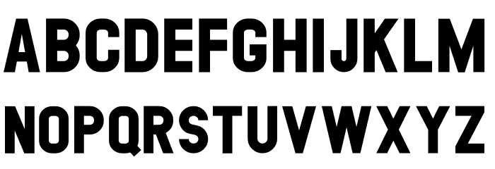 GEORGEA Font LOWERCASE