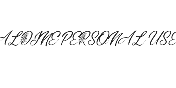 GERALDINE PERSONAL USE Italic Logo