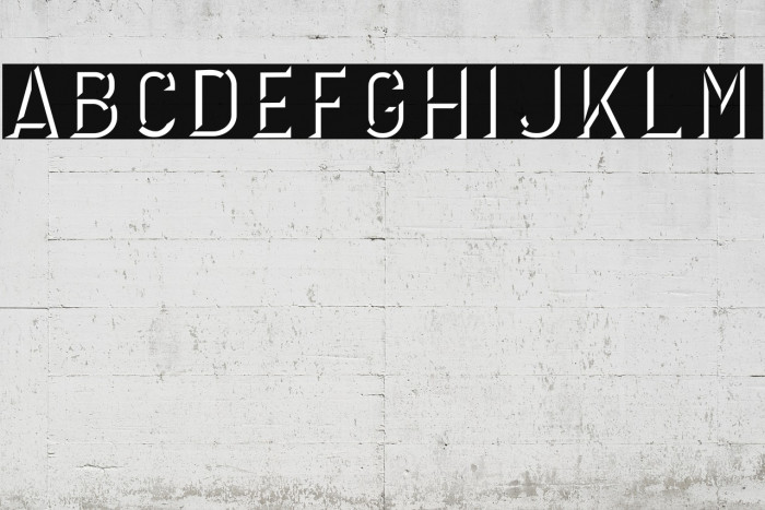 GERONIMO DARK Font examples