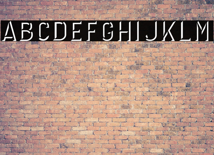 GERONIMO DARK Font examples