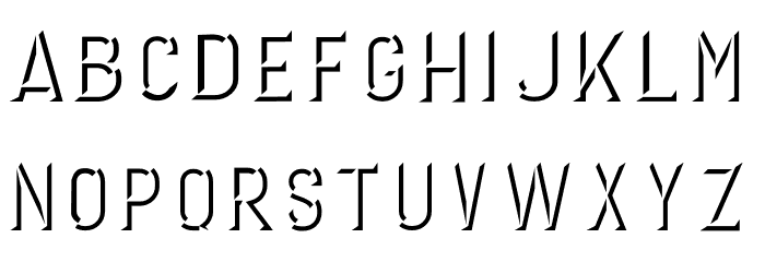 GERONIMO DARK Font LOWERCASE