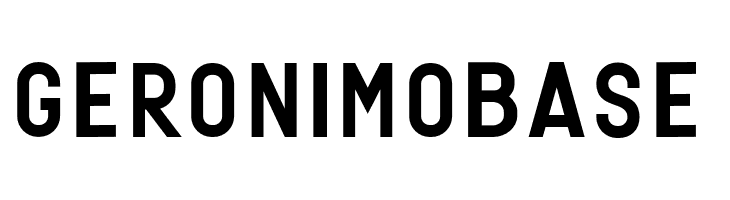 GERONIMOBASE Font