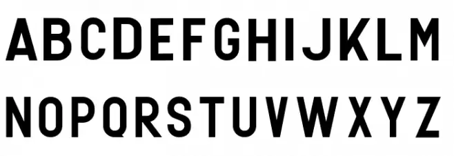 GERONIMOBASE 字体 大写