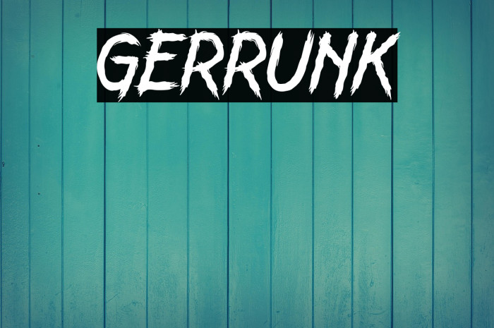 GERRUNK Example 3