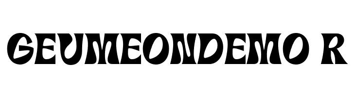 GEUMEON-DEMO Regular  لخطوط تنزيل