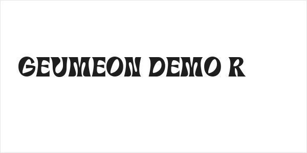 GEUMEON-DEMO Regular Logo