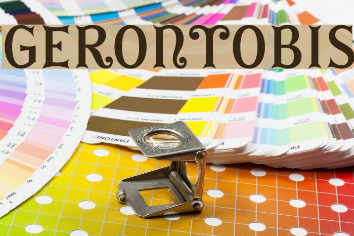 GErontoBis Font examples