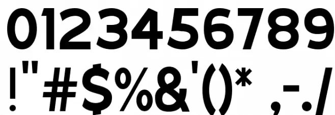 Ge Body Font OTHER CHARS