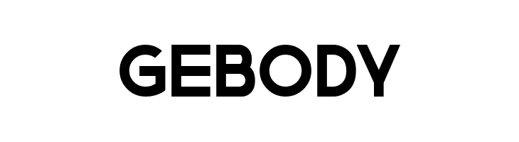 Ge Body  免费字体下载