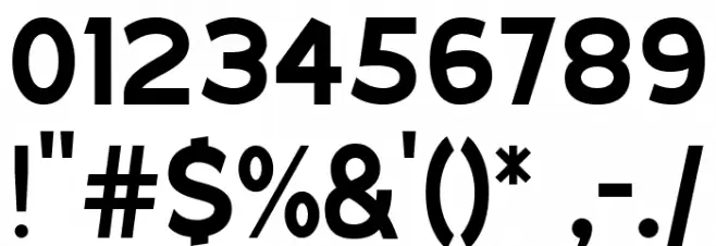 Ge Body Font OTHER CHARS