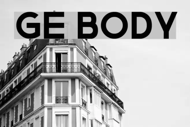 Ge Body Font examples