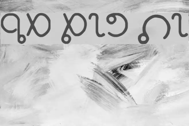 Ge Yin Zi Font examples