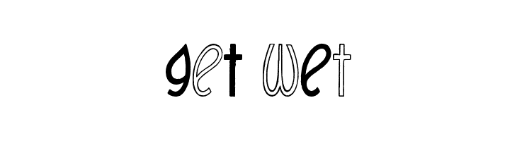 GeT wEt  font caratteri gratis
