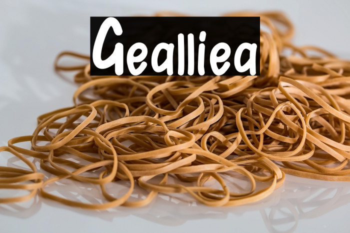 Gealliea Example 2