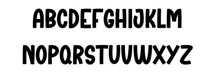 Gear Camping Font LOWERCASE
