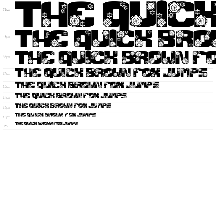 Gear Crank Waterfall