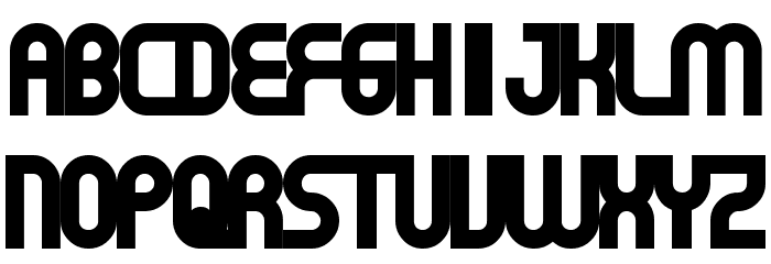 Gear Proportion Font LOWERCASE