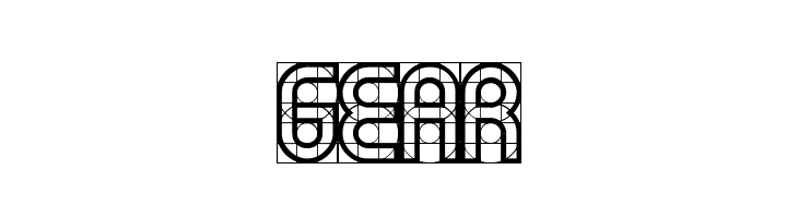 Gear Font