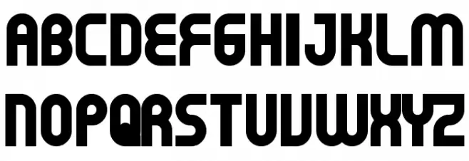 GearProportion フォント 大文字