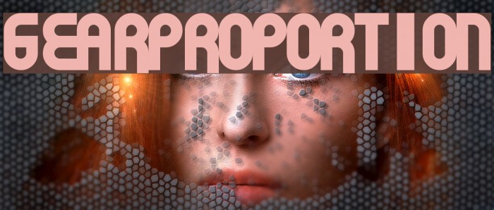 GearProportion Font examples