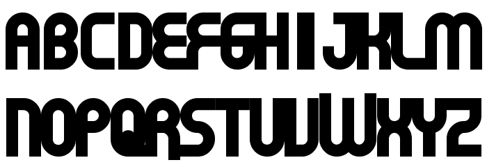 GearProportion Font LOWERCASE