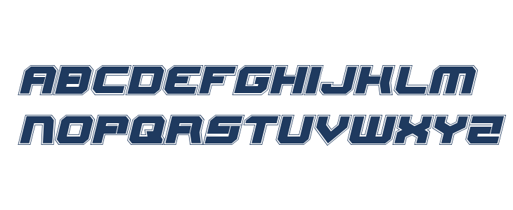 Gearhead Academy Italic Lowercase