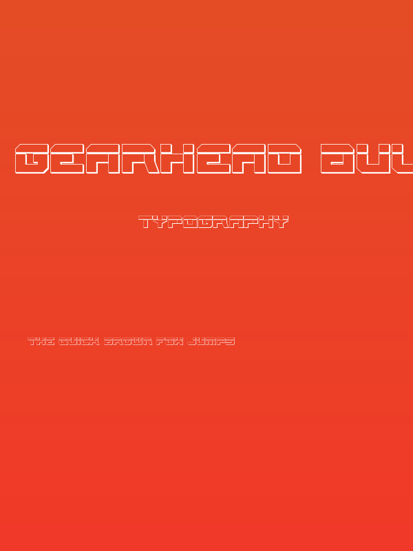 Gearhead Bullet Poster