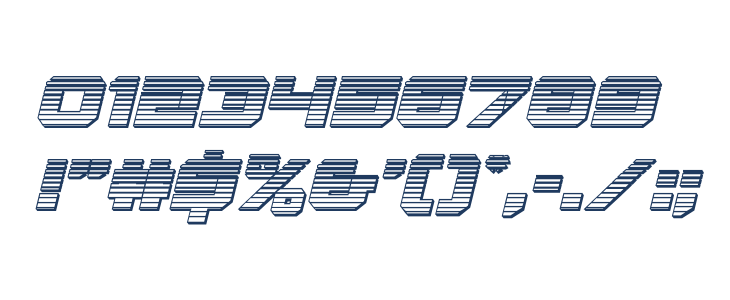 Gearhead Chrome Italic Other Characters