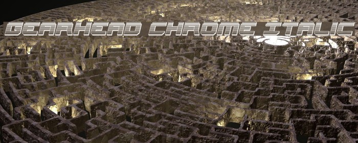 Gearhead Chrome Italic Example 3
